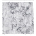 thumbnail image 3 of Ambesonne Marble Print Shower Curtain, Granite Stormy Details, 69"Wx70"L, Pale Grey Dust, 3 of 3