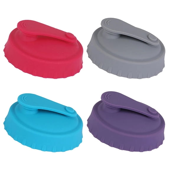 4pcs Silicone Soda Can Lids Reusable Silicone Can Covers Can Stopper Protectors