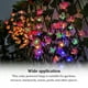 thumbnail image 3 of Bewildely Luz alimentada por energía Solar, flores de simulación, estaca para jardín, Patio, camino de césped, decoración, lámpara de paisaje, Iluminación navideña Luz de colores Bewildely HA067047-02, 3 of 6