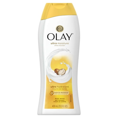- (3 pack) Olay Ultra Moisture Shea Butter Body Wash, 13.5 oz