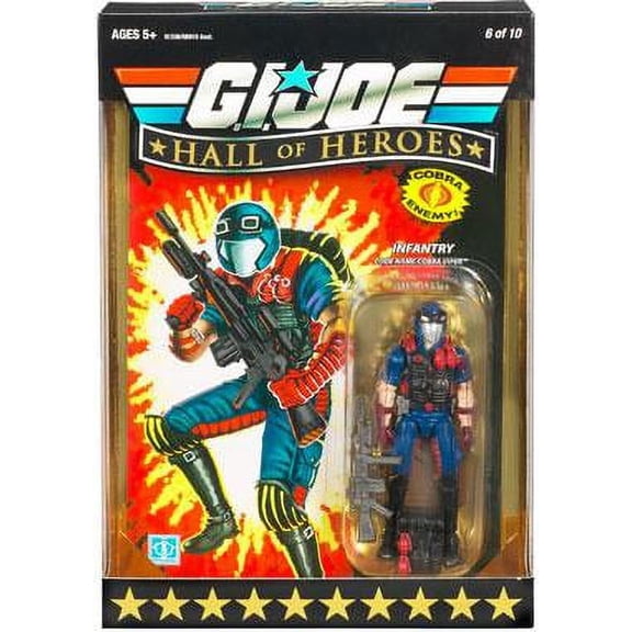 GI Joe Hall of Heroes Series 1 Cobra Viper Action Figure