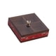 thumbnail image 2 of Caja de almacenamiento de dulces, contenedor para refrigerios, 4 compartimentos con compartimento con tapa para alimentos Rojo, 2 of 9