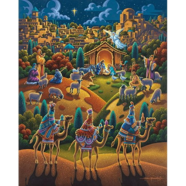 Puzzle - Nativité 100 Pc par Art Populaire Dowdle