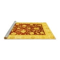 thumbnail image 2 of Ahgly Company Machine Washable Indoor Rectangle Oriental Yellow Traditional Area Rugs, 2' x 4', 2 of 4