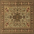 thumbnail image 1 of Ahgly Company Machine Washable Indoor Square Animal Brown Traditional Area Rugs, 6' Square, 1 of 4