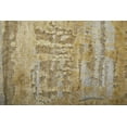 thumbnail image 4 of Feizy Eastfield Modern Abstract, Yellow/Ivory/Gold, 1'6" x 1'6" Swatch Sheen Handmade Design Carpet for Living Dining Bed Room, 4 of 9