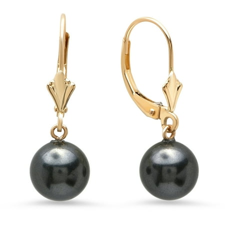 jewelers leverback boxed swarovski 14k pearl earrings drop solid gold dialog displays option button additional opens zoom