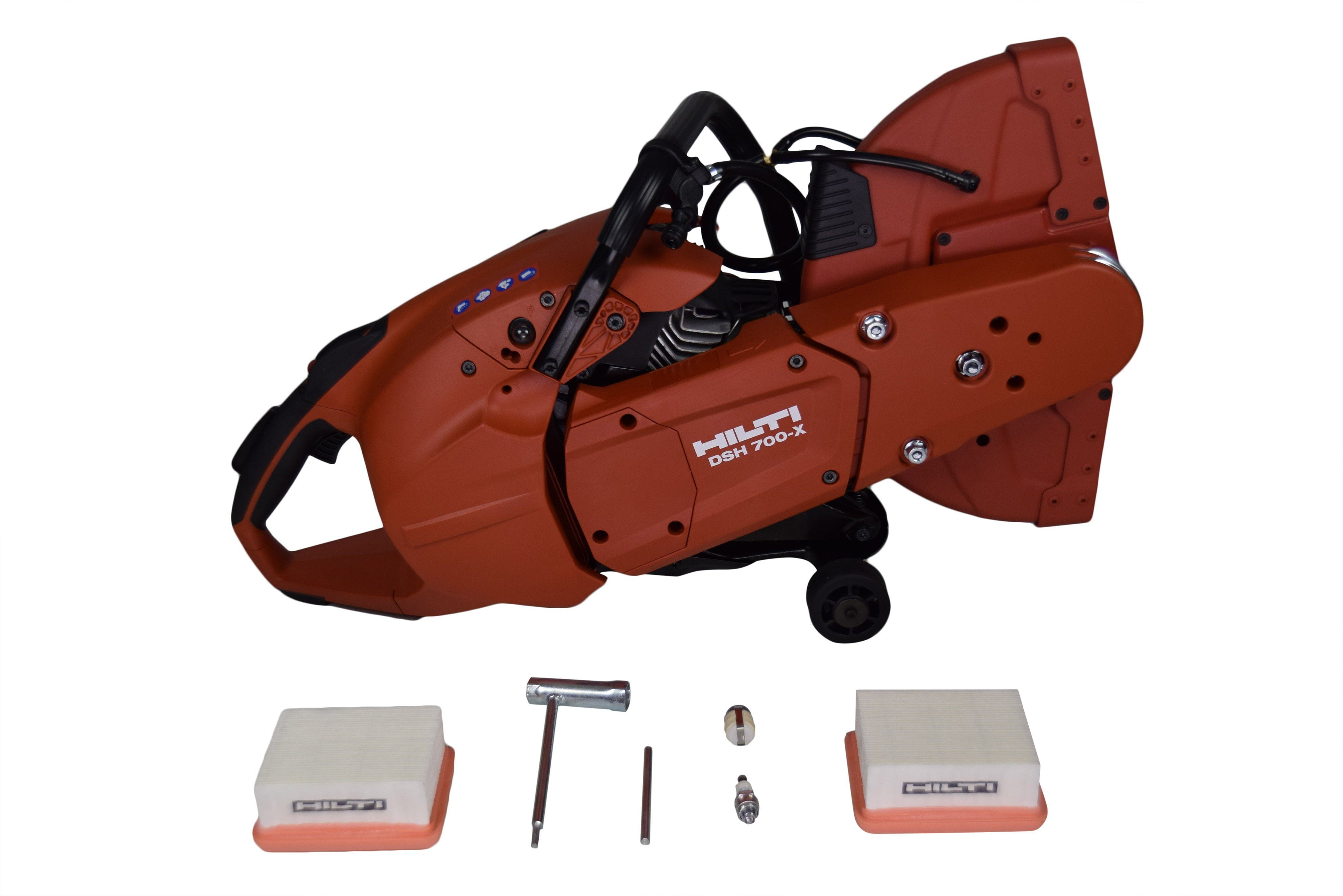Hilti GasPowered 14" 70CC Hand Held Concrete/Metal CutOff Saw DSH 700