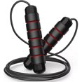 thumbnail image 1 of Jump Rope Tangle-Free Rapid Speed Jumping Rope Cable with Ball Bearings Steel Skipping Rope Gym Fitness Home Exercise Slim Body, 1 of 5