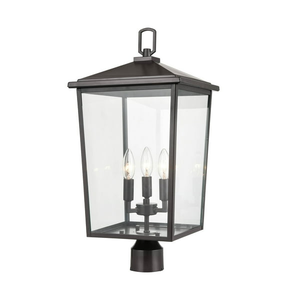 Millennium Lighting Fetterton Metal 3 Light Outdoor Post Lantern- Bronze