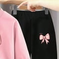 thumbnail image 4 of UAYOTSE Girls Outfit Sets 2 Pieces Long Sleeve Pullover Printed Girls Clothing Sets Orange Size 6 T,Sizes 5-6 Years, 4 of 5