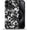 Black and white floral printing, variant on Case Compatible with iPhone 14, The Cat with The Sunset Flowers Girl Hybrid 2-Layer Hard Shell + Silicone Protective Case -Scratch-Resistant Shockproof for iPhone 14.