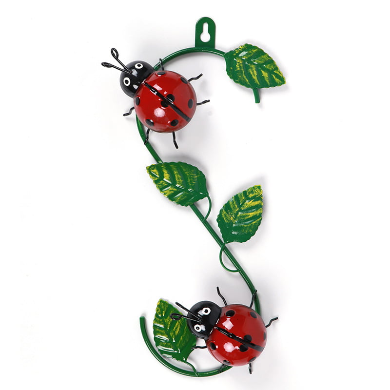 # Metal Ladybird Wall Art Decorative Summer Garden Decoration Ornament 