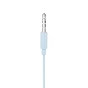 3.5mm Wired Earbuds Earphones with Noise Canceling Microphone (Blue)