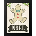 thumbnail image 2 of Perrenoud, Aubree 12x14 Black Modern Framed Museum Art Print Titled - Gingerbread Man, 2 of 5