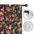 thumbnail image 4 of Blackout Kids Curtains,Pioneer Flower Floral Print Pattern Childrens Insulated Curtains Set Of 2,Bedroom Essentials,Toddler Room Decor 42"x54", 4 of 5