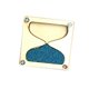 thumbnail image 2 of Kit de tablero ocupado de reloj de arena de madera, habilidad de Motor Montessori educativo temprano para coche de viaje, juguete para niño y niña, Azul Macarena tablero ocupado, 2 of 7
