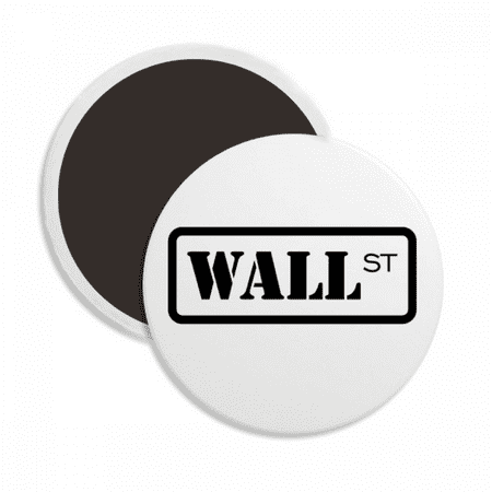 

Financial Transaction Center Securities Round Ceracs Fridge Magnet Keepsake Decoration