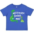 thumbnail image 3 of Inktastic My Grandpa Loves Me Dinosaur Boys Toddler T-Shirt, 3 of 5