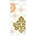 thumbnail image 2 of CrafTreat Dots and Damask Stencil for Painting and Crafting - 4"x8", 2 of 7