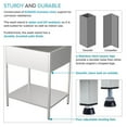 thumbnail image 5 of Transolid Trs_Ews-2822S Contemporary Laundry Washstand 28" Free Standing Single Basin, 5 of 5