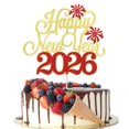 thumbnail image 1 of Cake Topper Crseniny para decoración de fiesta de feliz año nuevo 2026, 1 of 7