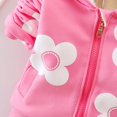 thumbnail image 5 of MZXELPRJD Girls Bell Bottom Outfit Little Girl Outfits Size 7/8 Baby Coverall Toddler Winter Set 6-9 Month Boy Clothes Little Girls Gifts Work, Hot Pink 12-18 Months, 5 of 9