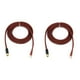 thumbnail image 1 of Cable de Altavoz RCA de 2 Piezas Cable de Altavoz Desnudo una Enchufe RCA, Reemplazo de Adaptador de Conector de Enchufe RCA una Audio Abierto de Cable Desnudo, 1 of 5