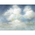 thumbnail image 2 of Nan 24x19 Gold Ornate Wood Framed with Double Matting Museum Art Print Titled - Cloud Drama, 2 of 4