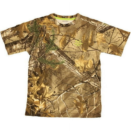 Boys' Short Sleeve Camo Tshirt, Xtra
