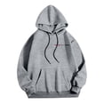 thumbnail image 5 of MHFRRA Sudadera con Capucha con Estampado de Letras para Un Uso Diario Cómodo, Ideal para Salidas Informales y Capas Elegantes Negro, 5 of 5