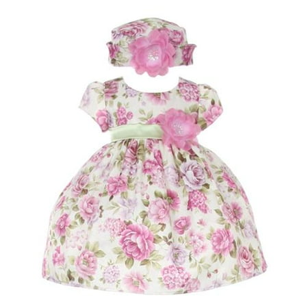 Infant girl dresses with matching hats 2017 Infant girl dresses with matching hats 2017