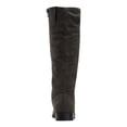 thumbnail image 2 of STYLE & COMPANY Womens Gray 1/2 Heel Wide Calf Padded Kelimae Round Toe Block Heel Zip-Up Riding Boot 8.5 M, 2 of 4