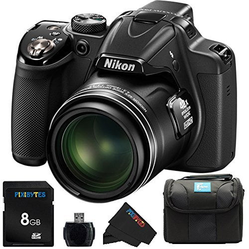 Nikon Coolpix P530 16 1 Mp Cmos Digital Camera With 42x Zoom Nikkor Lens And Full Hd 1080p Video Black 8gb Pixi Basic Accessory Bundle Walmart Com Walmart Com