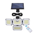 thumbnail image 1 of Waterproof Solar Powered Outdoor Light Motion Sensor 2000LM 333 LED Security Street Lamp Sconce Spotlights for Garden Decoration ,High Bright, 1 of 7