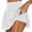 White, variant on Women Sport Shorts Skirts Summer Breathable Casual Fitness Quick Drying Running Skort Female Active Athletic Yoga Fitness Skirt (Black,XL)