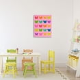 thumbnail image 3 of Stupell Industries Contemporary Colorful Butterflies on Pink Canvas Art, 16 x 20, by LISH Creative, 3 of 8