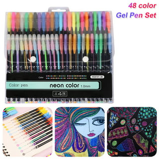 Mattel FTY88-00 Scribble Stuff 24 Gel Pens 8 Glitter, 8 Neon, 8