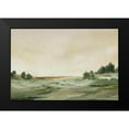 thumbnail image 2 of Ian C 14x11 Black Modern Framed Museum Art Print Titled - Green Landscape, 2 of 5