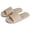 Apricot, variant on Pillow Slippers Super Soft Quick Drying EVA Rubber-Plastic Slippers Sandals Non-Slip Open Toe Shower Shoes Indoor and Outdoor Unisex Slippers