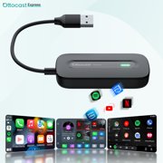 OttoExpress Play2video Ultra Wireless CarPlay Android Auto Adapter Car TV Box for OEM Wired CarPlay Car
