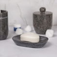 thumbnail image 2 of MALUKU Charcoal Marble Soap Dish, 2 of 3