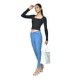 thumbnail image 4 of Sharo Deleite 32 Classic Italian Leather Handbag Tote, White, 4 of 10
