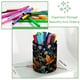 thumbnail image 3 of Organizador de escritorio compacto con portalápices - Juego de accesorios de escritorio para estudio de maquillaje y arte, diseño de plantas estrelladas, 3 of 5