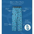 thumbnail image 7 of Little Blue House by Hatley Men's MAN PANTS Pajama Pants, Flaming BBQS, Medium, 7 of 7