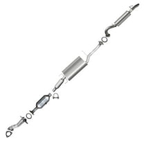 Exhaust Front Pipe, Catalytic , Muffler & Resonator Fits 2009-2012 Ford Escape 2.5L - Direct Fit