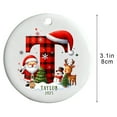 thumbnail image 3 of Adornos Navideños Acrílicos de 26 Letras | Decoraciones Colgantes Navideñas Personalizadas | Colgantes Del Alfabeto Ligeros y Duraderos | Decoración Navideña para El Hogar y La Oficina | Corona para, 3 of 6