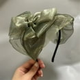 thumbnail image 5 of Mesh Bowknot Headband Elegant French Hairband Hair Styling Accessories for Women Aesthetic Formal Banquet Hairhoop, 5 of 8