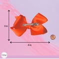 thumbnail image 5 of 4 Inch Grosgrain Hair Bow for Girls, 5 of 5