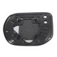 thumbnail image 2 of Reemplazo de vidrio del espejo retrovisor derecho 1 pieza, vidrio blanco no calefaccionado con respaldo, compatible con Honda Civic 06-11, 2 of 6